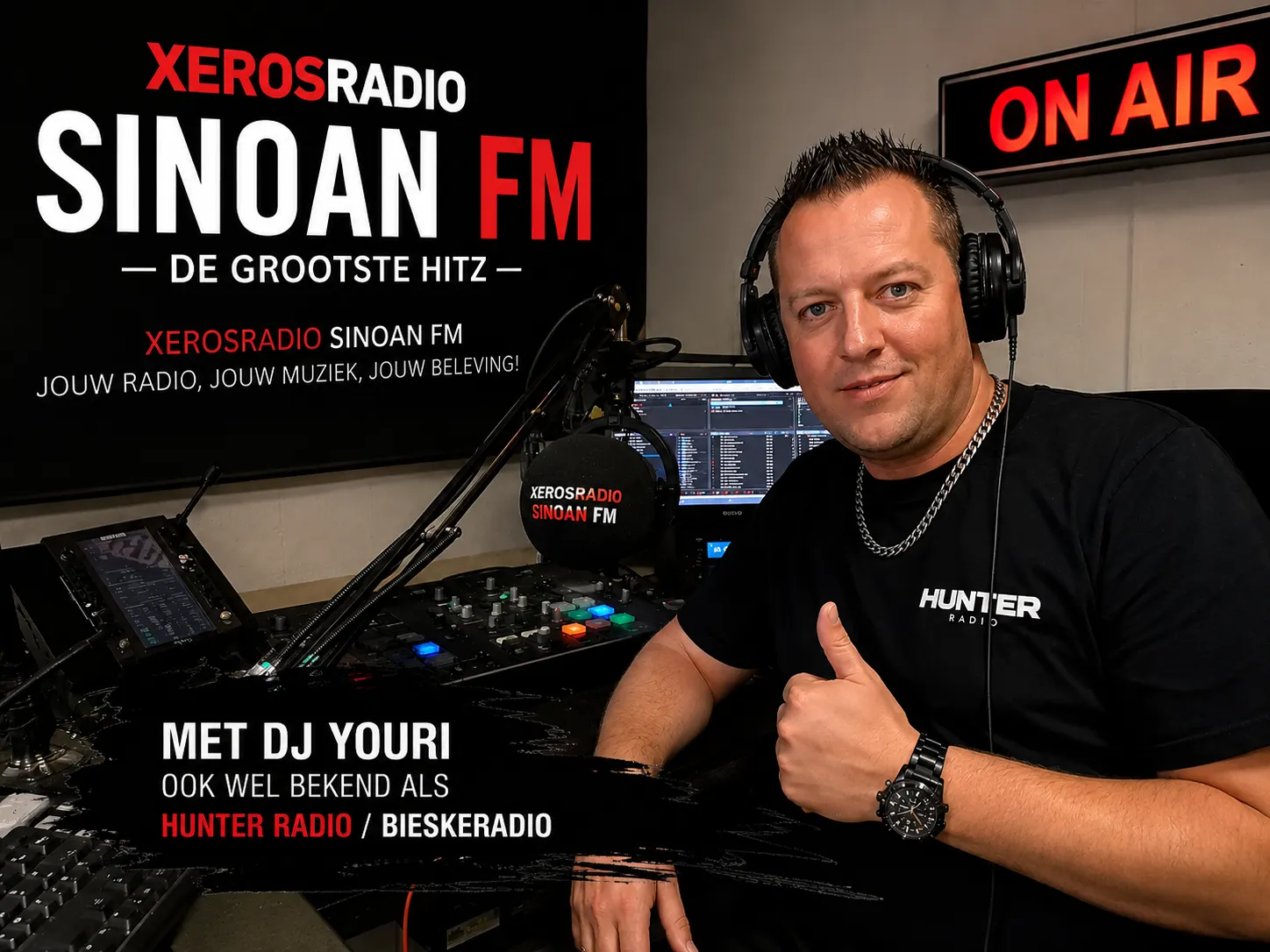 Luister nog maar even gezellig mee naar de Sinoan FM op XerosRadio